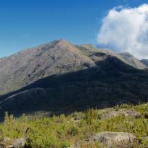 Pico da Bandeira seen from the summit of Pico Brownsea